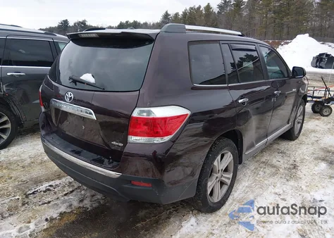 2012 Toyota Highlander Limited V6 from USA, damaged, VIN 5TDDK3EH4CS147029